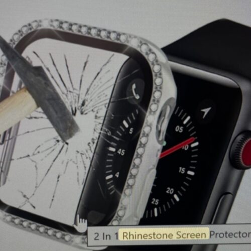 2 In 1 Rhinestone Screen Protector