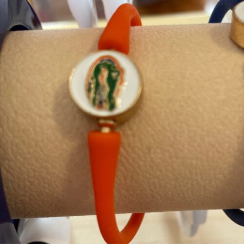 Florida Gators Enamel Silicone Bali Bracelet in Orange