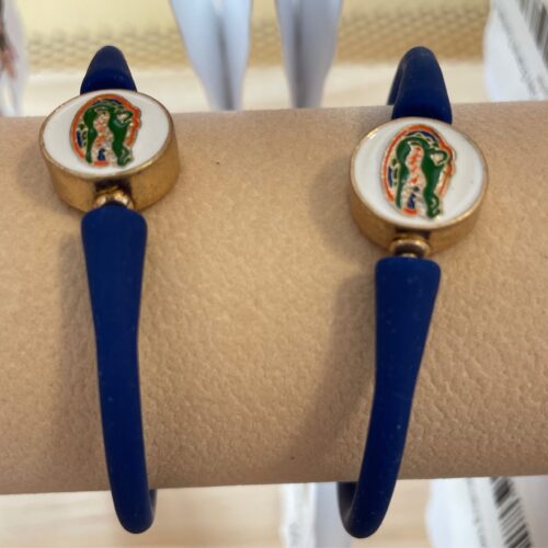 Florida Gators Enamel Silicone Bali Bracelet in Blue