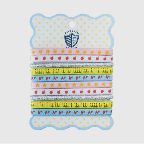 Smarty Pants Printed Pack of 10 Hair Tie Set