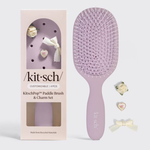 KitschPop™️ Paddle Brush - Soft Violet