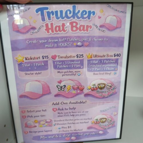 Trucker Hat Bar