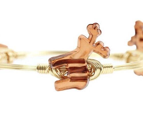 The Brown Reindeer Bangle Bracelet