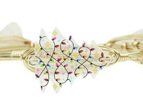 The Christmas Lights Tree Bangle Bracelet