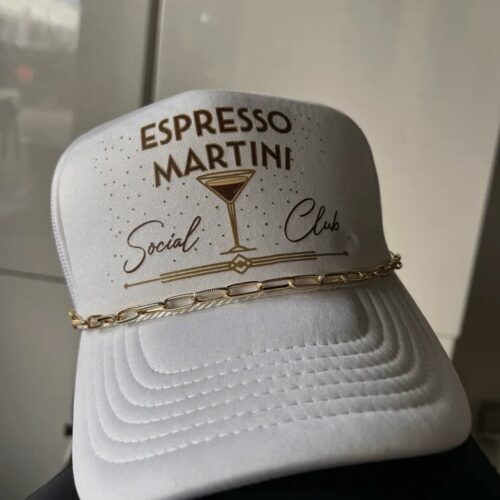 Trucker Hat Chain- Silver Large Paper Clip Chain