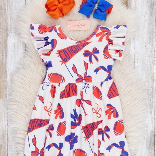 Go Team Flutter Swing Dress - Florida