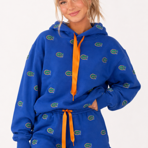 Florida Embroidered Fleece Hoodie