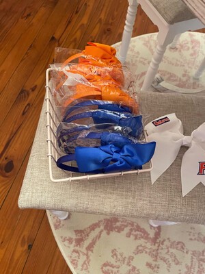 Orange & Blue Gator Headbands