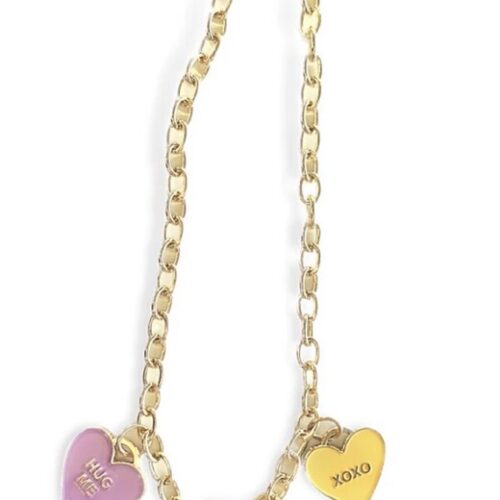 CONVERSATION HEART NECKLACE
