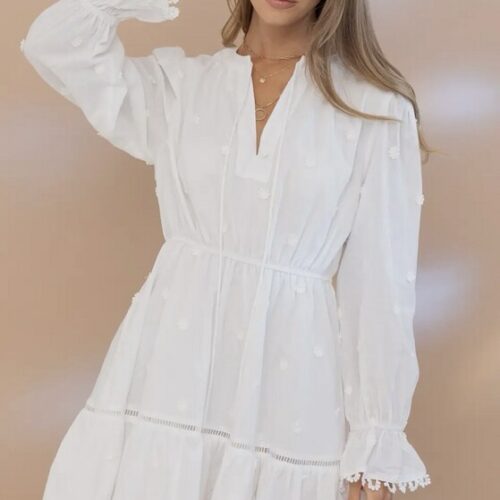 Cotton Floral Jacquard Lace Trim Edge