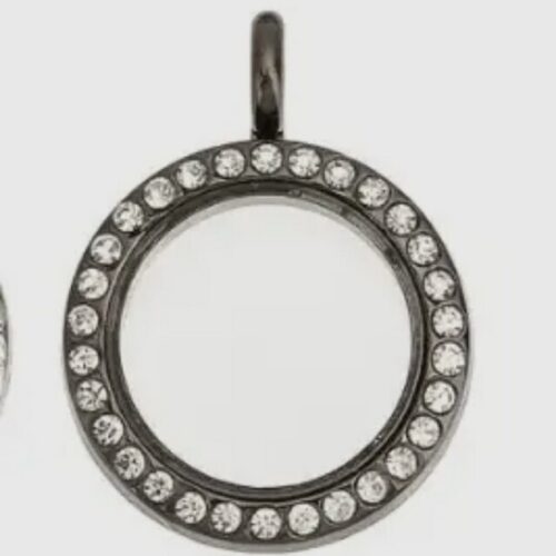 Floating Locket Memory Box Magnetic Open Glass Charms