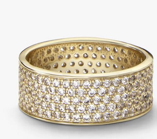 Slick Pave Ring