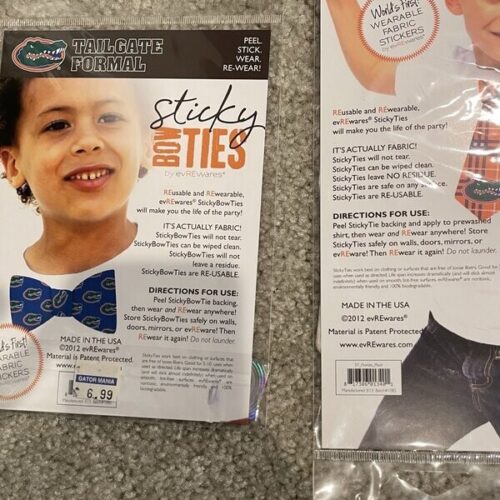 Sticky Bow Ties- Florida Gators