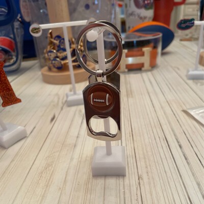 Football Keychain With Bottle Opener