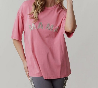 Embellished Mama Patch Tee