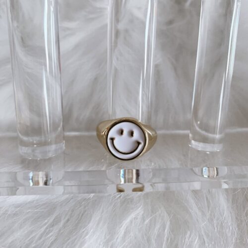 Trendy Smiley Ring