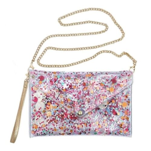 The Essentials Convertible Confetti Clutch