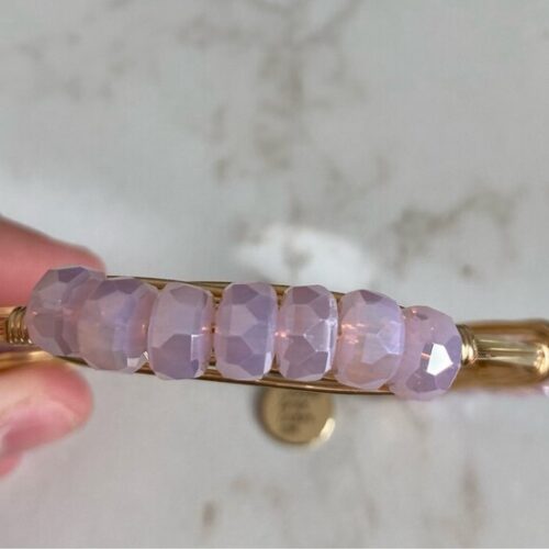 The Pretty in Pink Bangle Bracelet