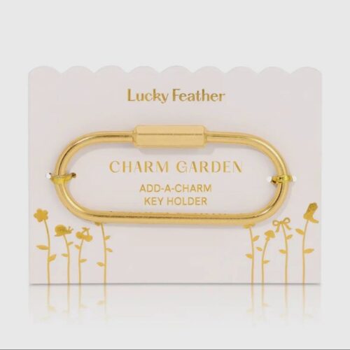 Charm Garden Add-A CharmS) Keyring - Gold